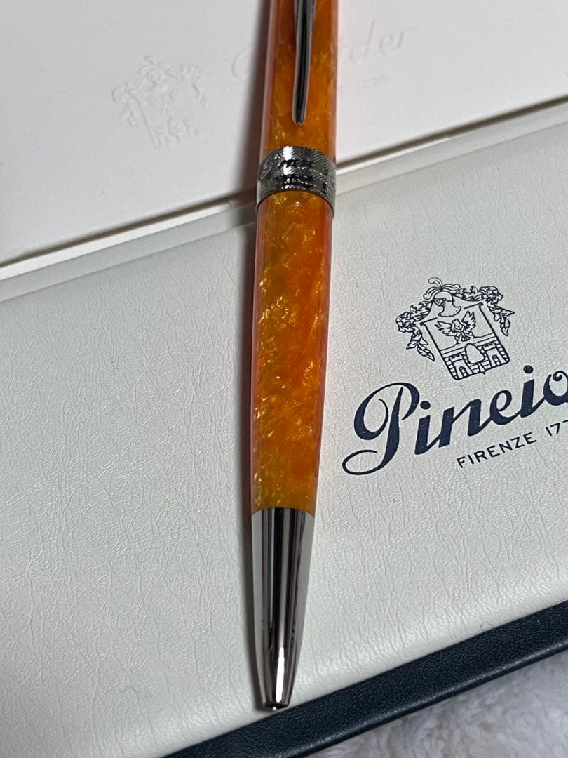 ☆廃番 新品未使用 ピナイダー ボールペン アバター サンフランイエロー☆