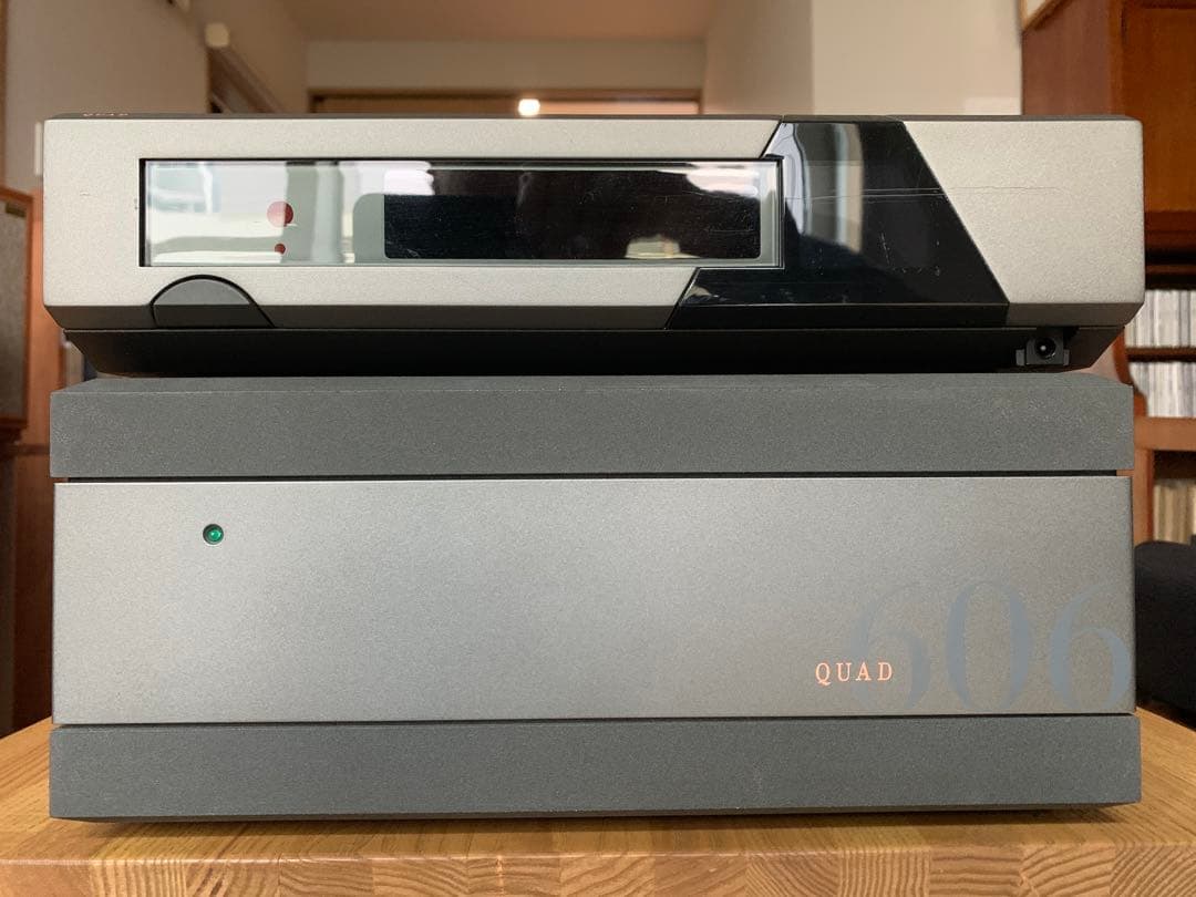 QUAD66プリアンプ＋606Ⅱパワーアンプ＋リモコンセット 完動品
