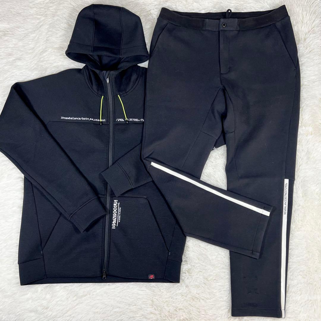ニューバランスゴルフ セットアップ ジップアップ パーカー スウェット パンツ