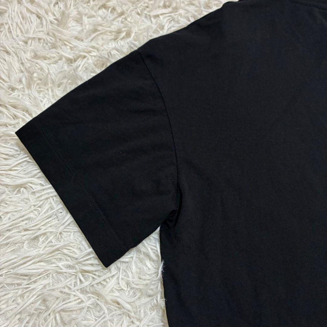 12419✨フェンディキッズ ビッグロゴ Tシャツ カットソー 黒 12A