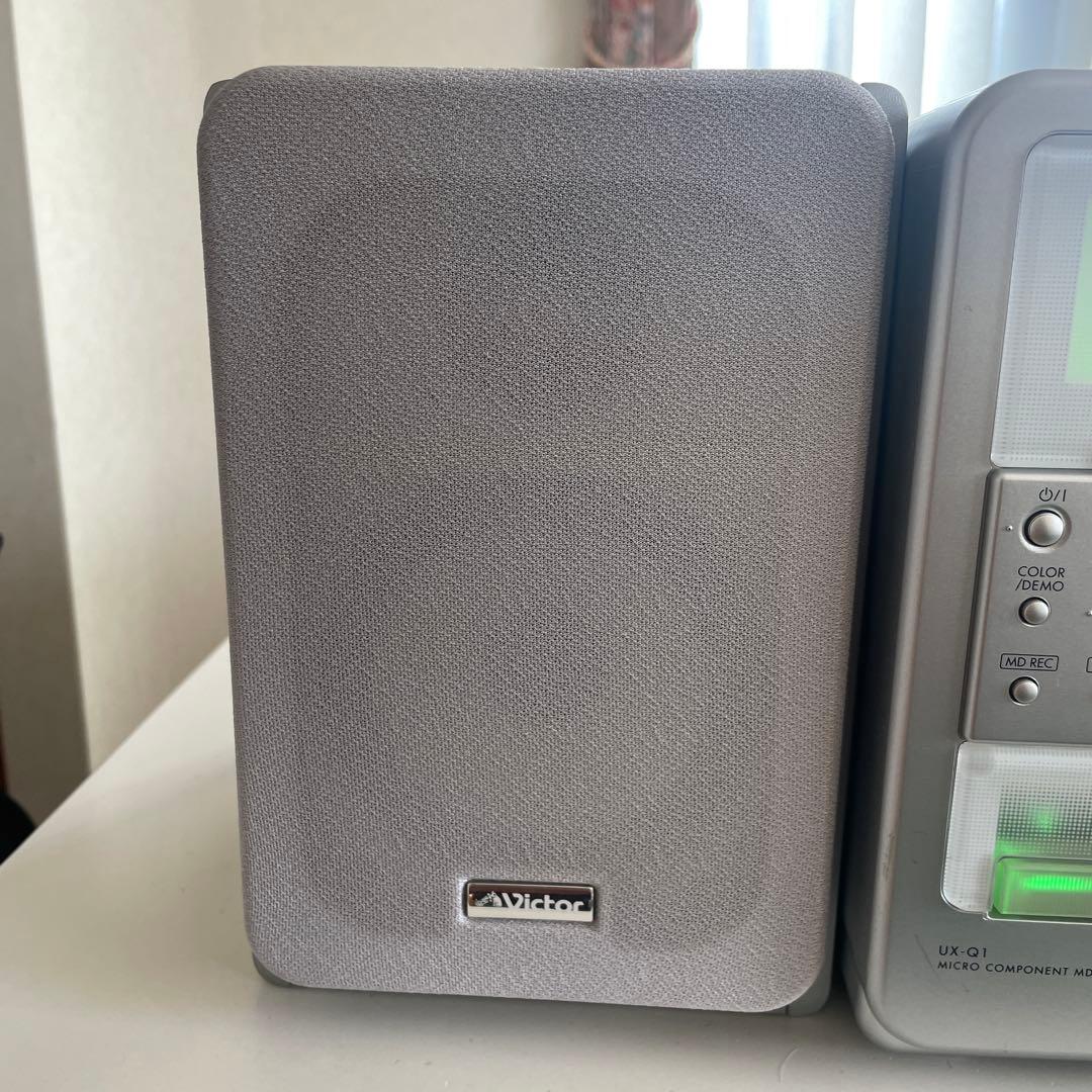 Victor UX-Q1 コンポ CD MD カセットデッキ