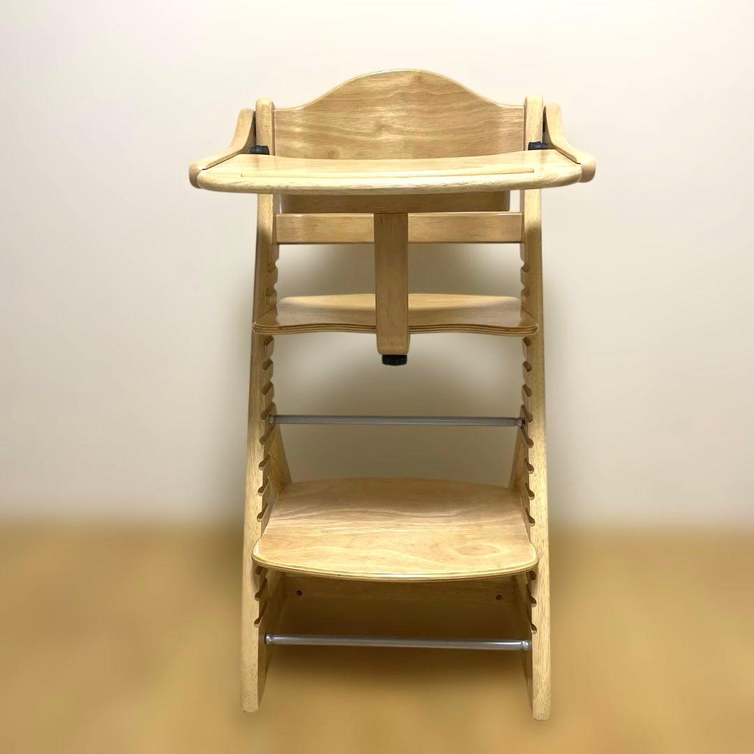 大和屋すくすくチェアスリムプラス　テーブル、ガード付き