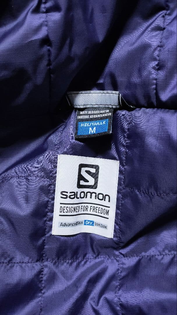 【サロモン SALOMON】スキーウェア レディース 中綿 保温 良品