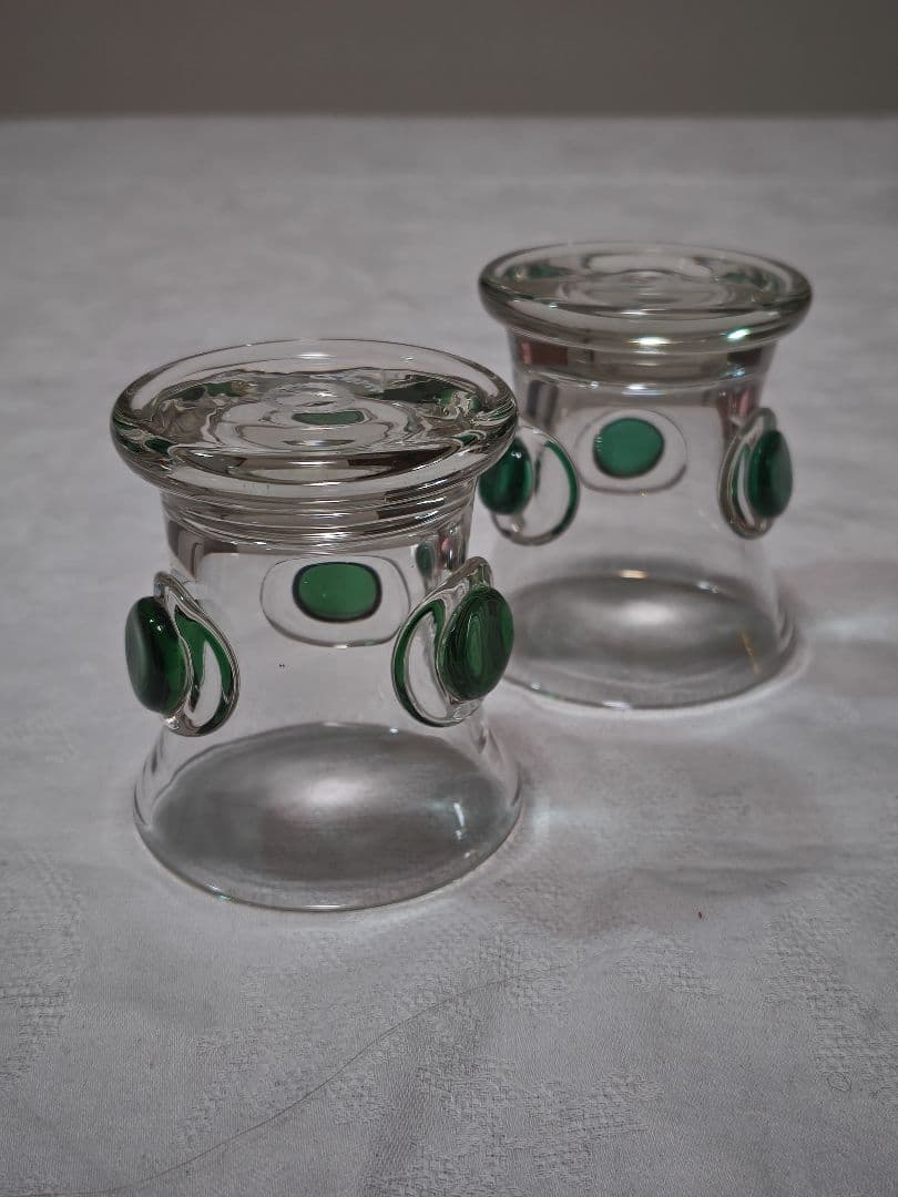 船木倭帆　プラントグラス２客セット　新品未使用　長期保管品