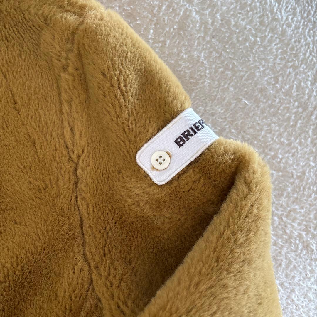 ブリーフィング　ファーブルゾン　カーキ　ほぼ未使用　M