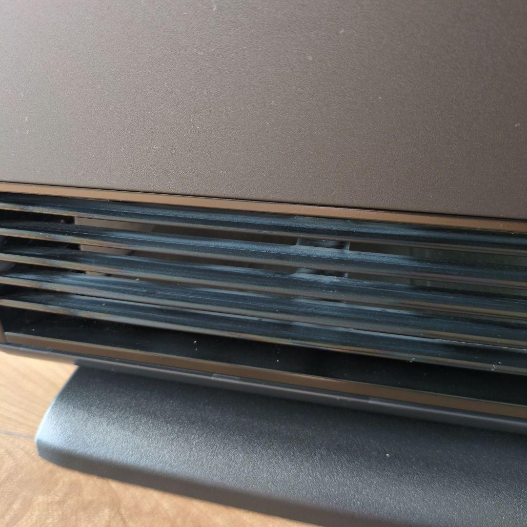 【美品】リンナイ　Rinnai　ガスファンヒーター　黒　都市ガス用