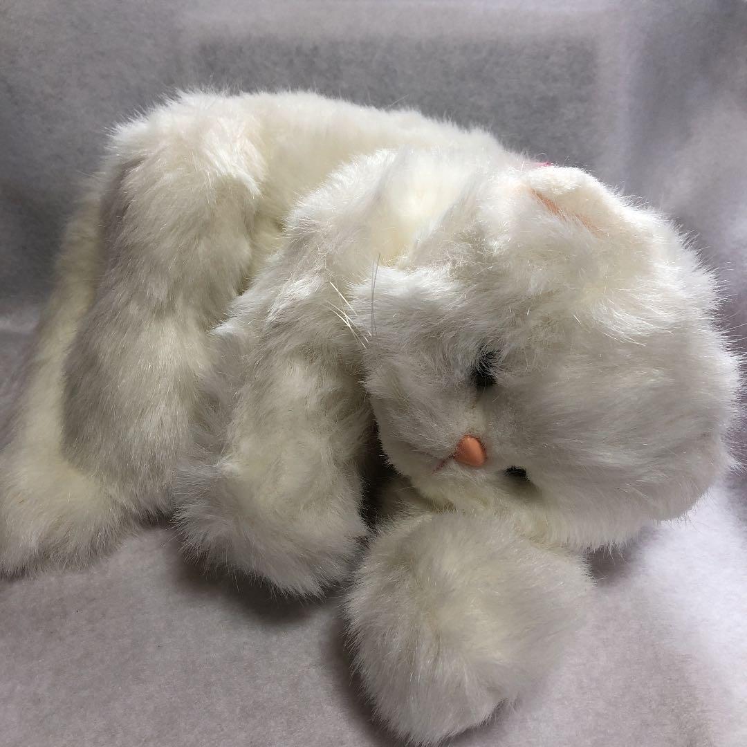 ぬいぐるみ　オオイケ　猫　ペルシャ　レトロ　昭和