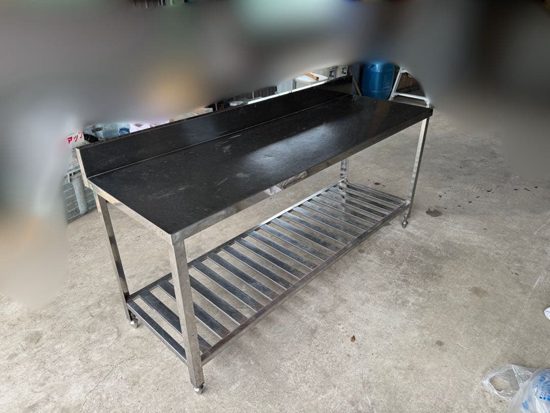 ステンレス　作業台　調理台　（岐阜県まで引き取り限定）