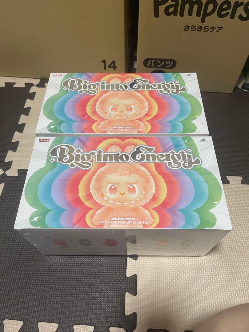 【正規品】Labubu Big into Energy 未開封アソート2ボックス