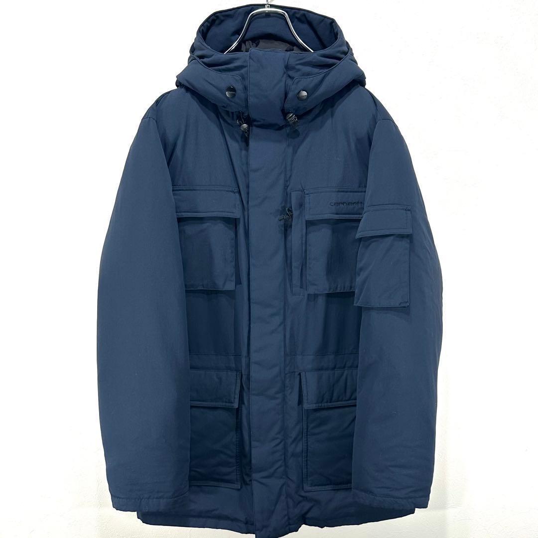 【程度良し！サイズ良し！人気色！】 カーハート　ダウンジャケット　メンズ　L