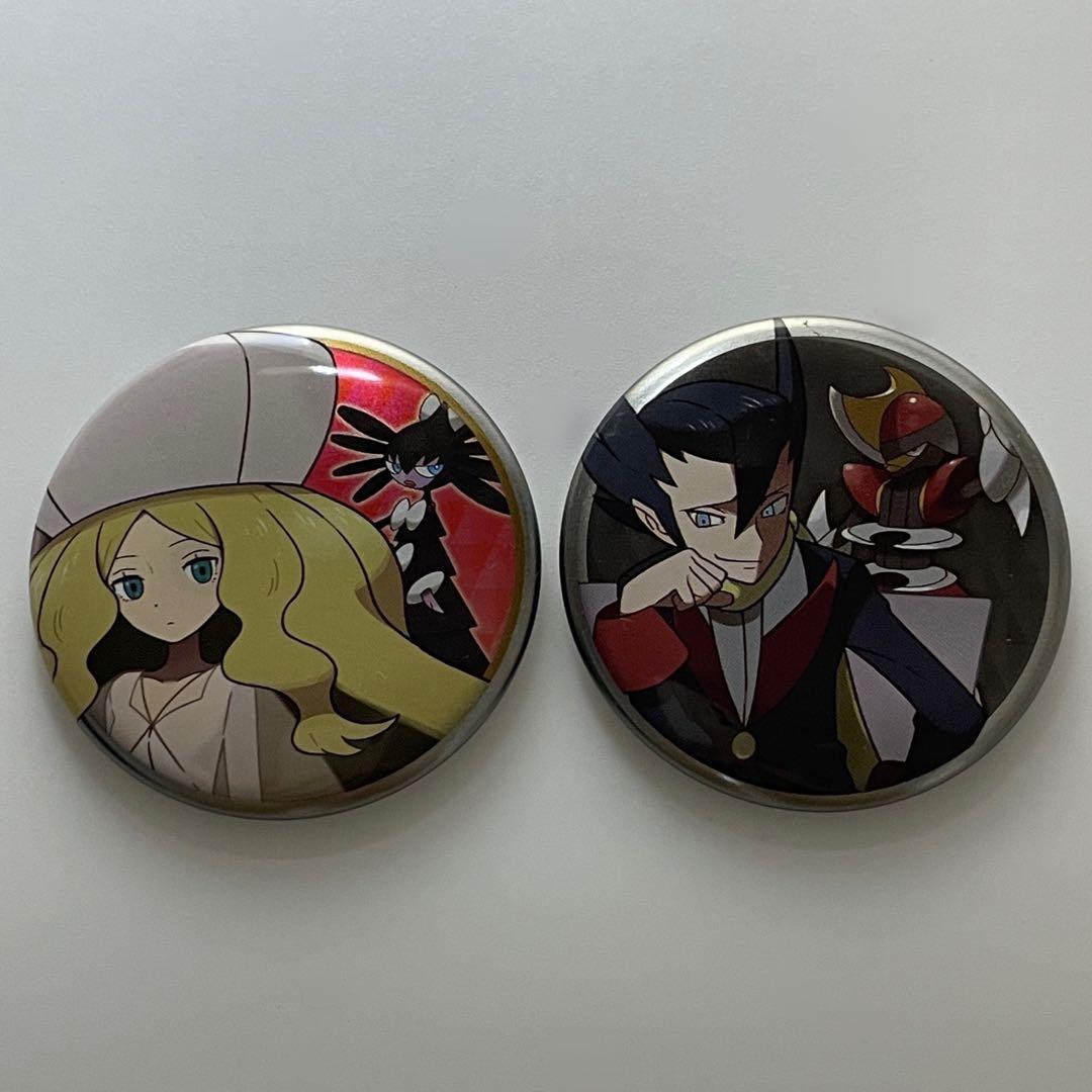 ポケモン カトレア ギーマ 缶バッジ