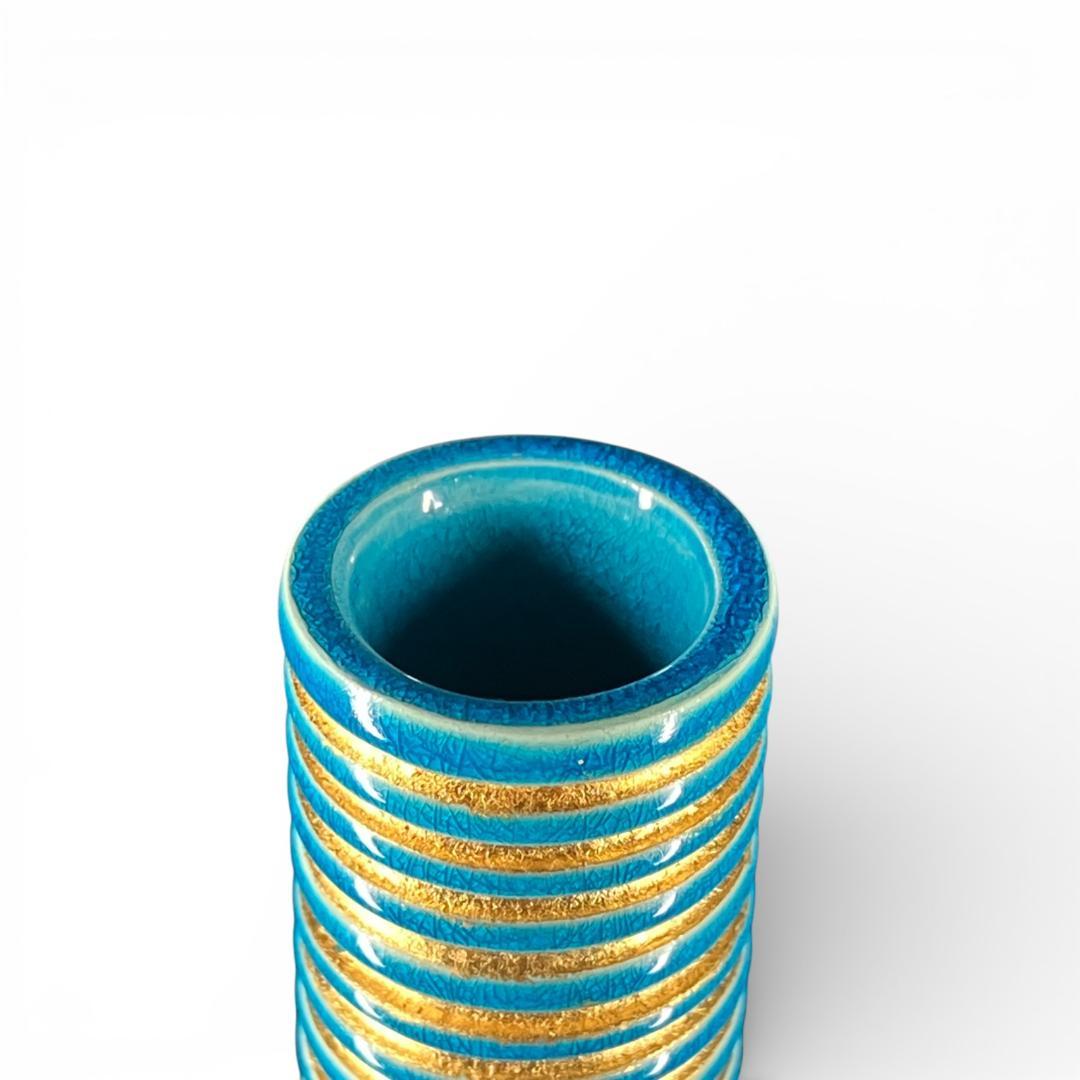 【本物保証】極美品 十六代 永楽善五郎（即全）造 交趾 鶴首花入 共箱