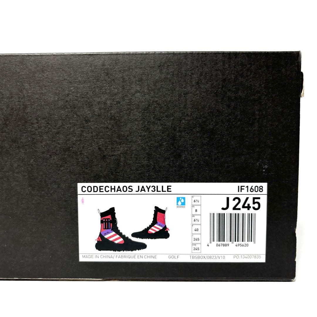ジェイスリー アディダス ゴルフ コードカオス ブーツ スパイクレス 24.5