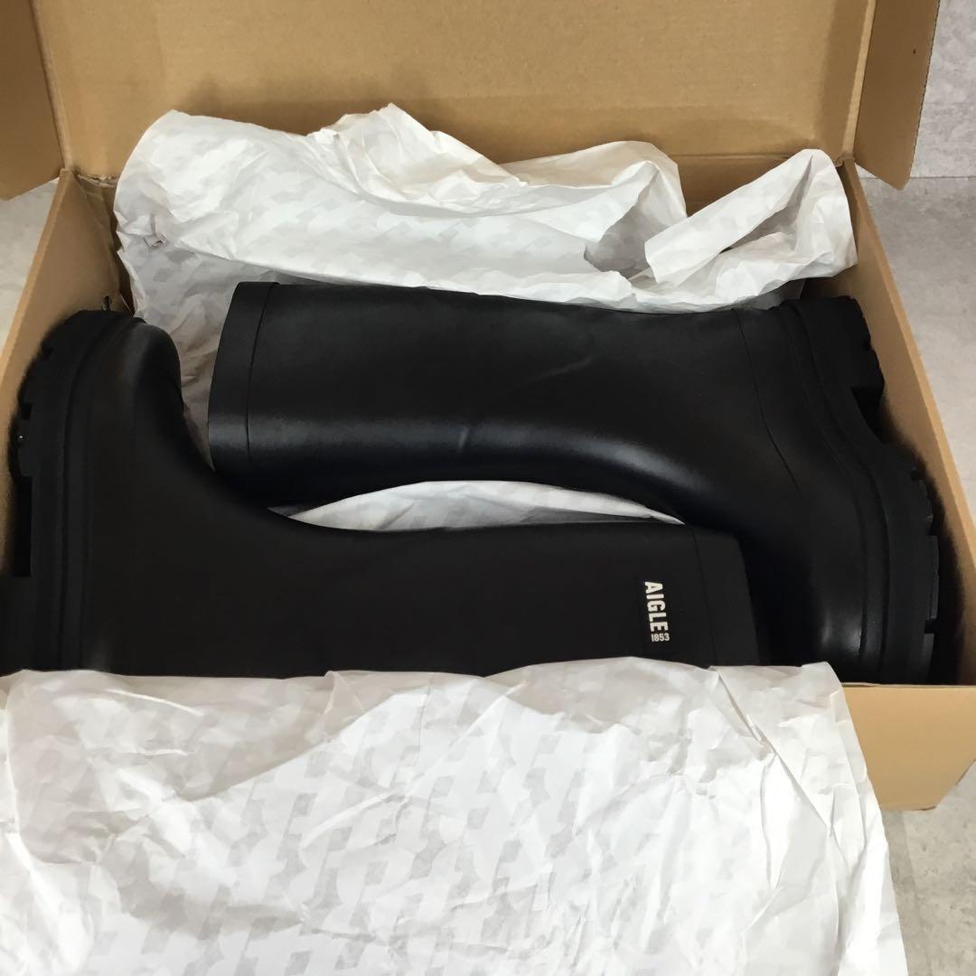 新品未使用 AIGLE ウルトラレイン ラバーブーツ 37（箱潰れ特価）