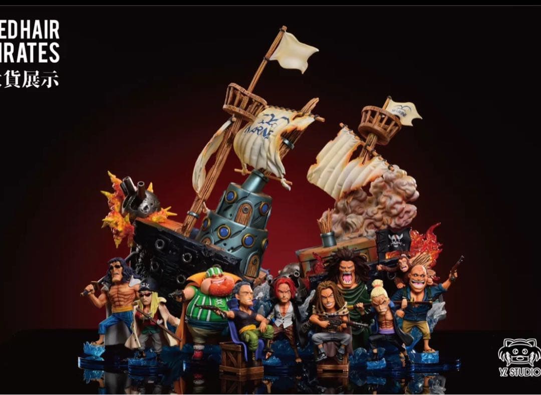 ワンピース　YZ STUDIO サンクス　海賊隊　ガレージキット　フィギュア