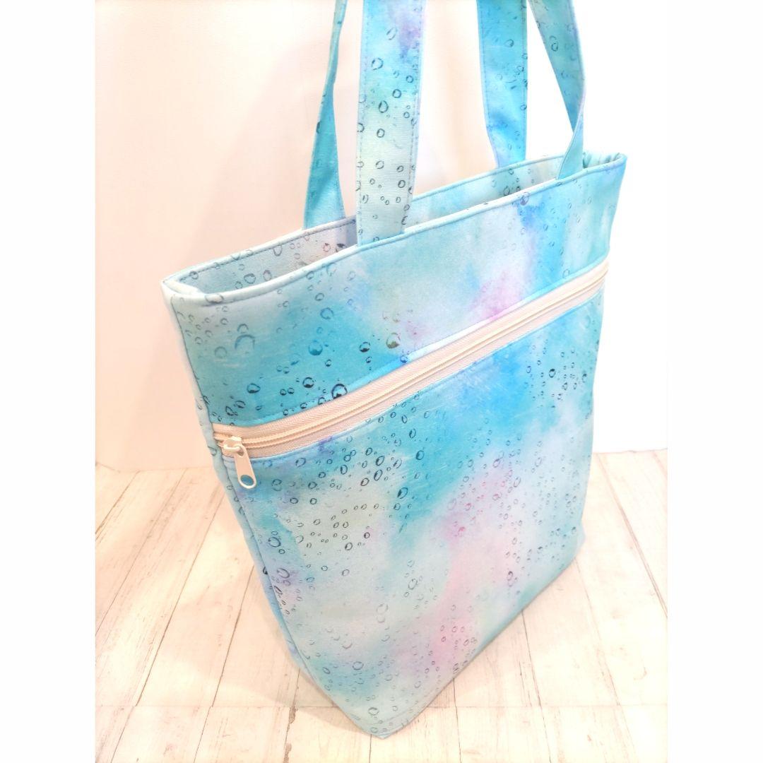 おたま様　仕切りポケット付ショルダーバッグ　ファスナートート　ミニ財布