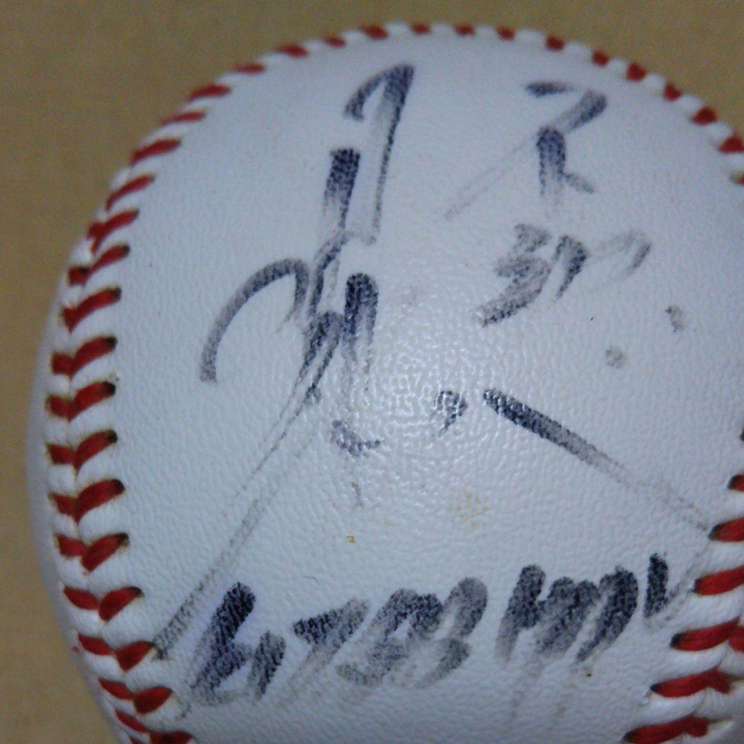 プロ野球名球会 北別府学選手直筆 サインボール 期間限定値下げ