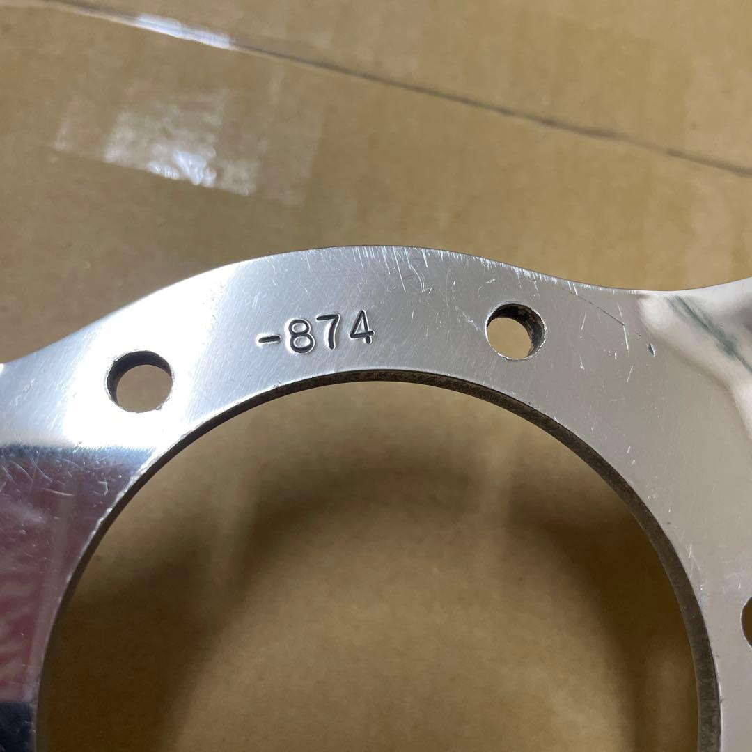 ナルディ　クラシック　当時物　ウッドステアリング　直径37cm