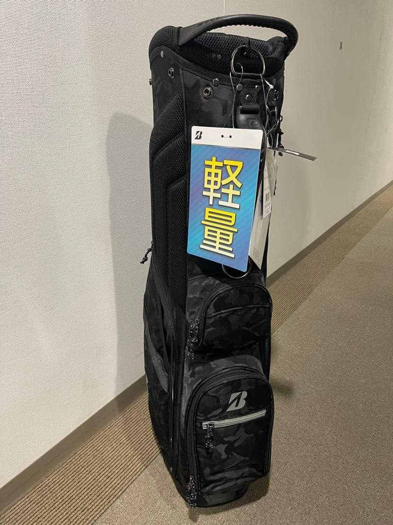 ☆新品未使用☆ ブリヂストン キャディバッグ 軽量スタンド式 2025年モデル