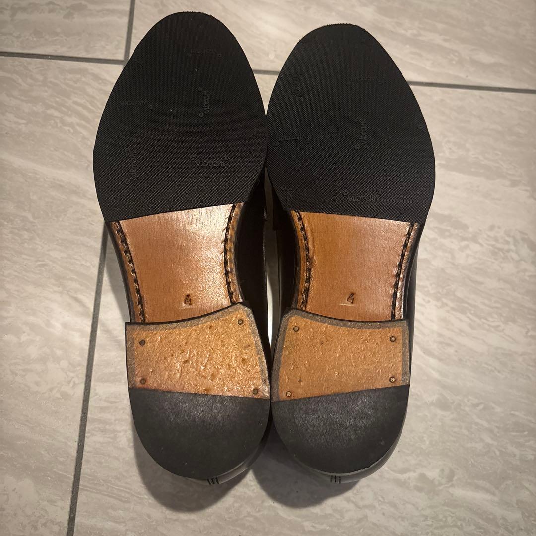 おつまみ⭐︎Jalan Sriwijaya 黒 レザー ビットローファー