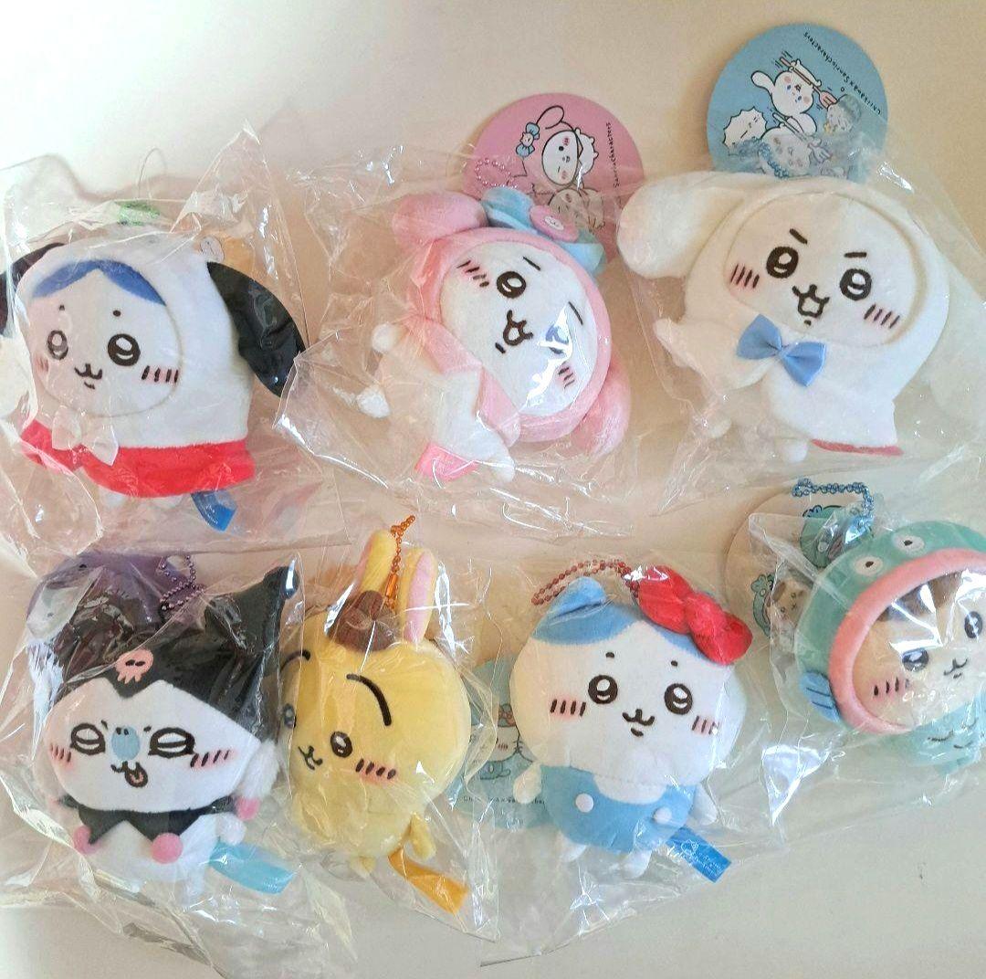 ちいかわ ハチワレ うさぎ モモンガ ぷちミニマスコット サンリオ キティ