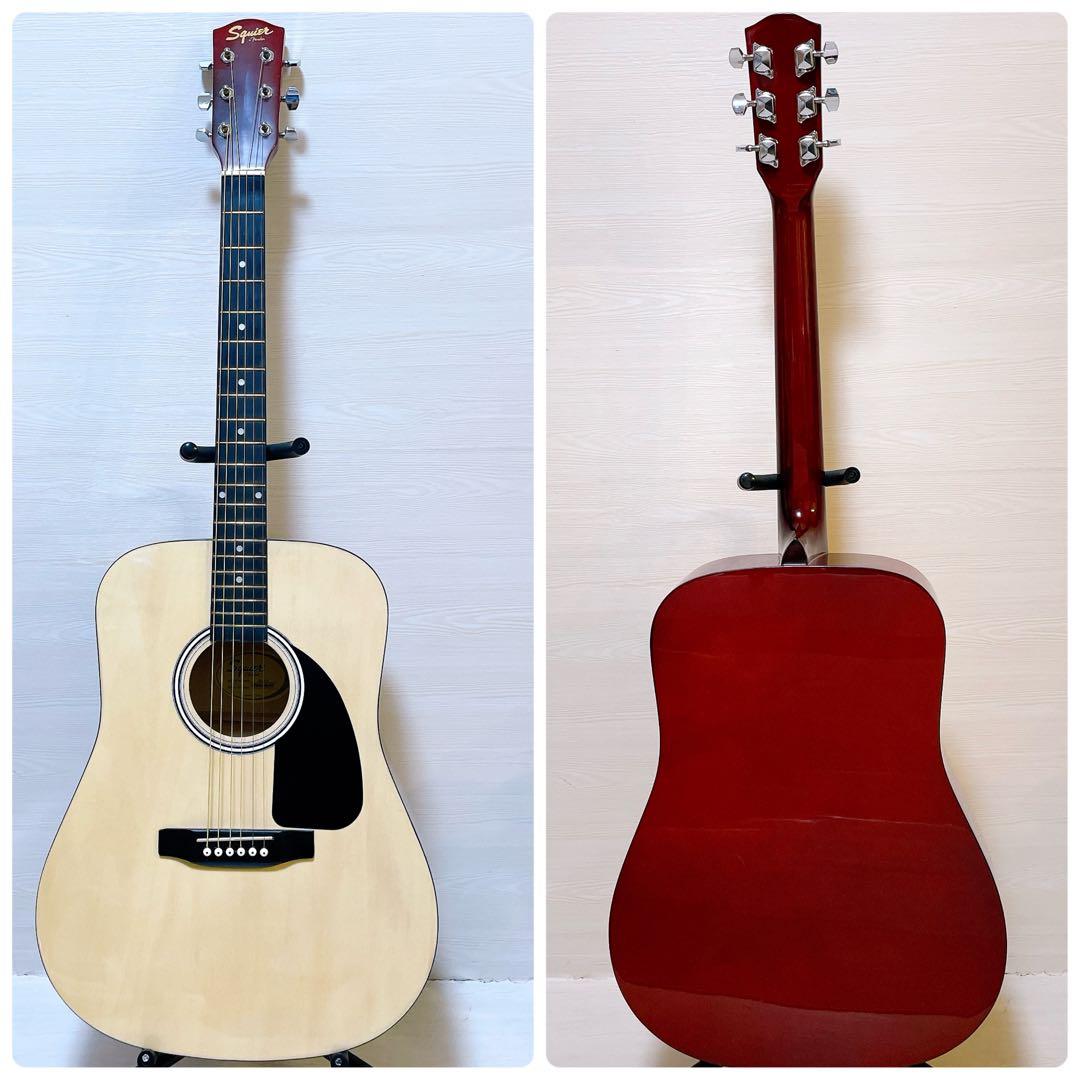 良品 スクワイヤー SA-150 アコースティックギター ソフトケース付き