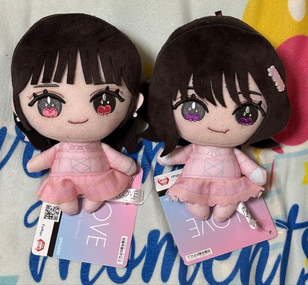 =LOVE イコラブ 6周年衣装 ぬいぐるみ モーリー限定 高松　野口　2点