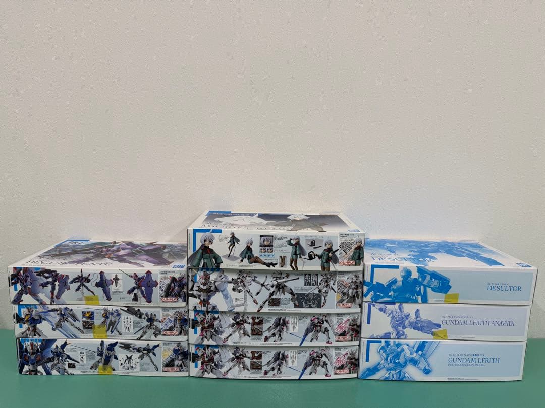 HG　ガンプラ　セット　9種　水星の魔女