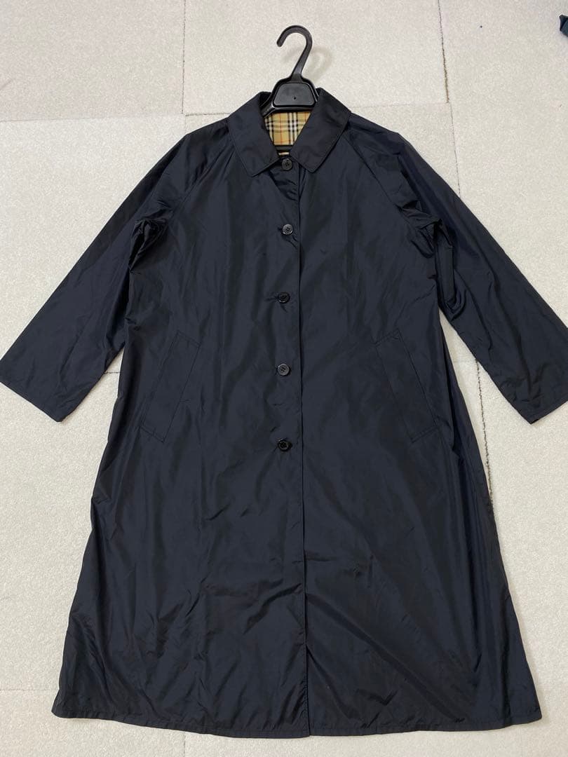 8783. BURBERRYS レインコート ノバチェック 収納袋