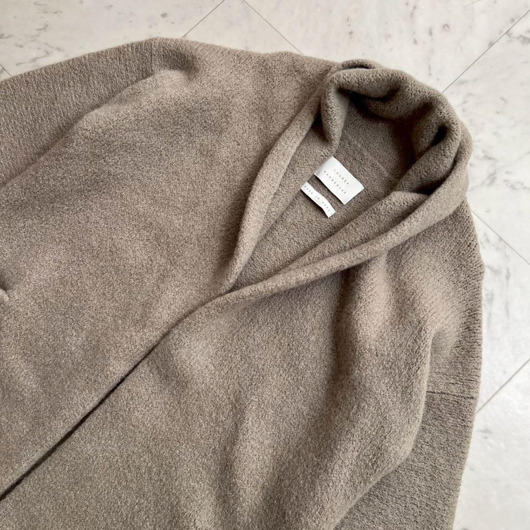 LAUREN MANOOGIAN アルパカニット ダブルフェイスコート