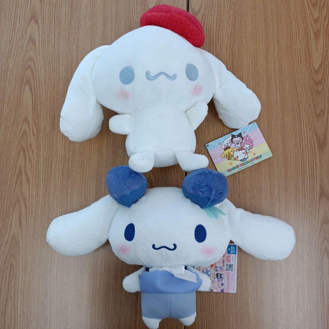 大量 タグ付 シナモロール ぬいぐるみ 特大マットなど まとめ売り※ばら売り不可