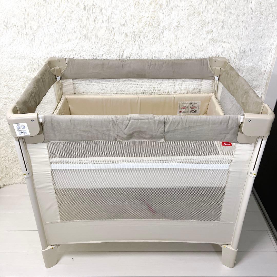 Aprica アップリカ ベビーベッド ココネルエアープラス 極美品