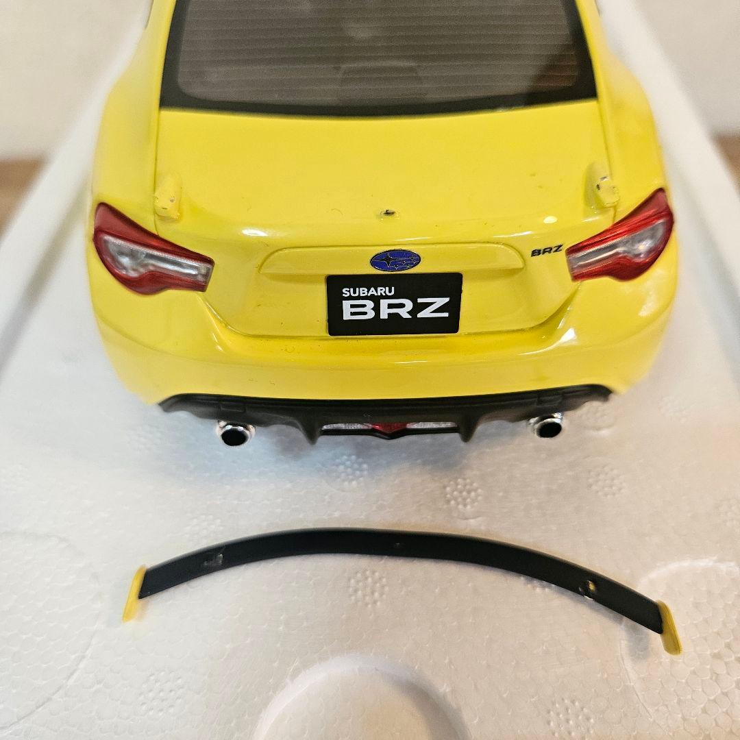 京商 イエロー KYOSHO 1/18 スバル SUBARU BRZ GT