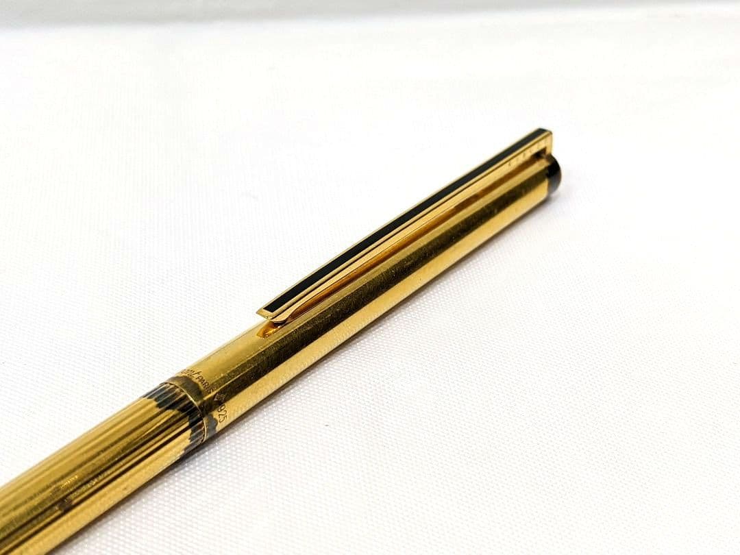S.T.Dupont デュポン ボールペン 925刻印 総重量26g シルバー