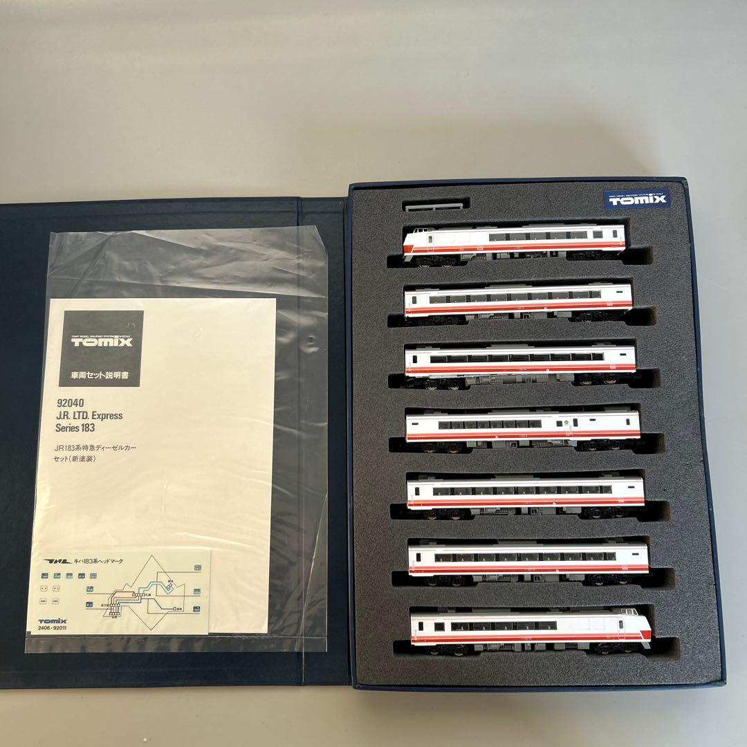 JR北海道キハ183系特急　新塗装7両　tomix