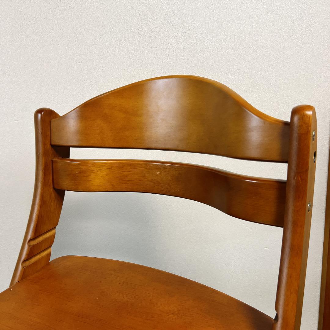 【未使用】極美品　大和屋 すくすくチェア GL 5502 ライトブラウン