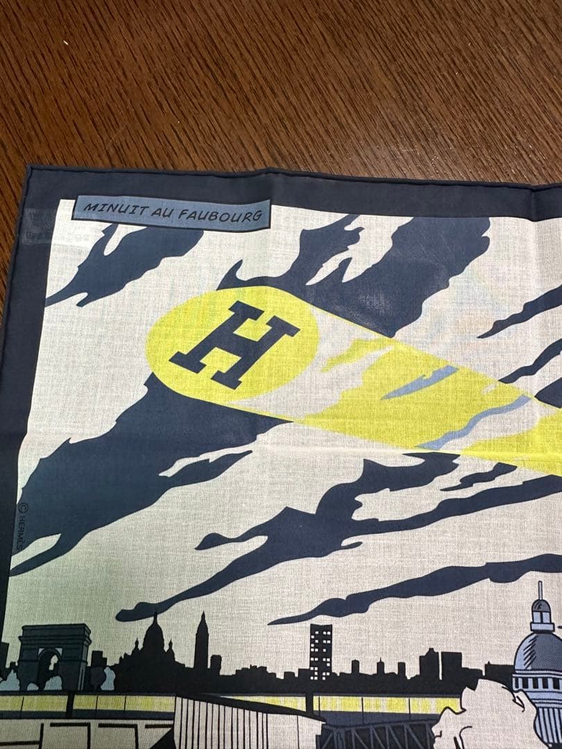 HERMES エルメス　新品.未使用、ハンカチ