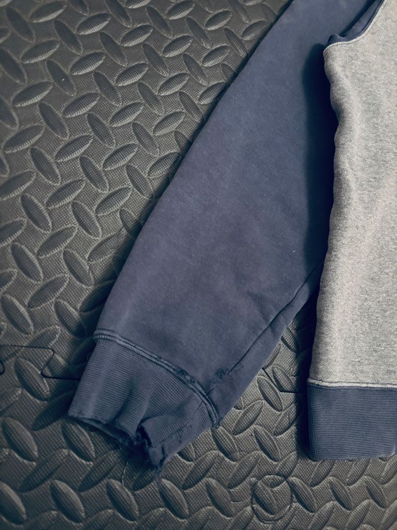 希少Ｌ90~00s NIKE ラグランスウェット ゴツナイキ