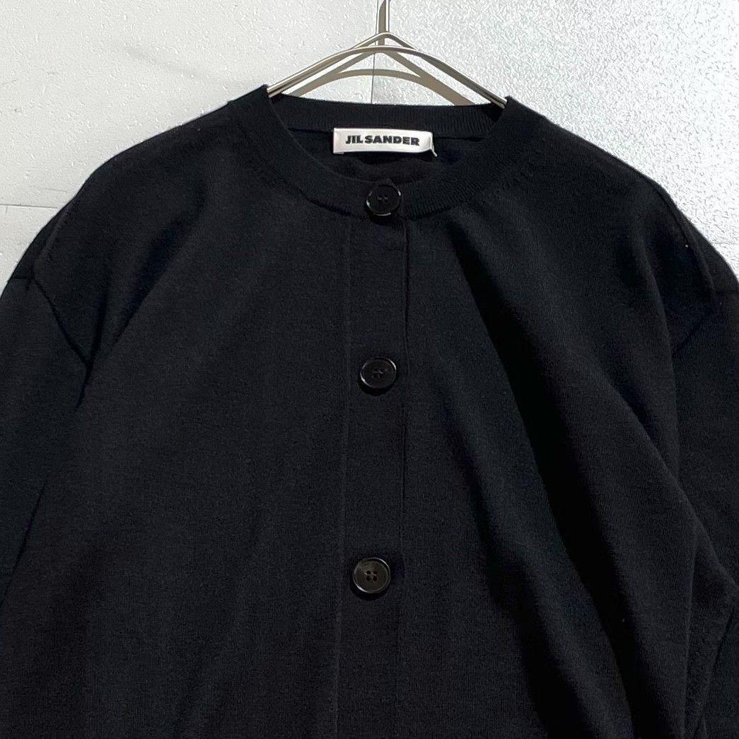 新品　24年　定価22.5万円　ジルサンダー　カーディガン　カシミヤ　シルク