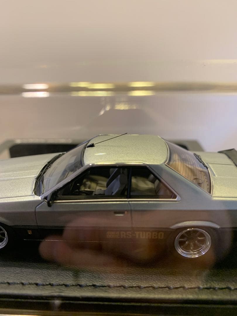 紅あづまIG 1/43 スカイライン　RSターボ　R30 シルバー