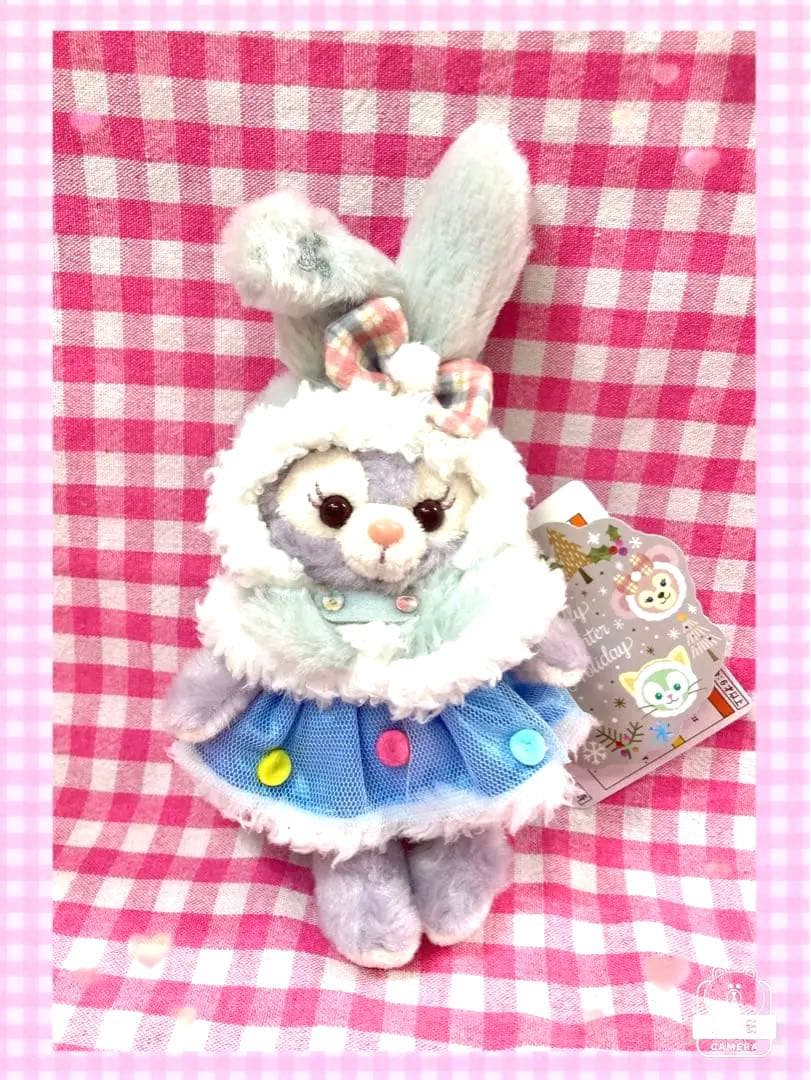 ♡ステラルーちゃん♡ウィンターホリデー♡ぬいぐるみバッヂ♡タグ、値札付き♡