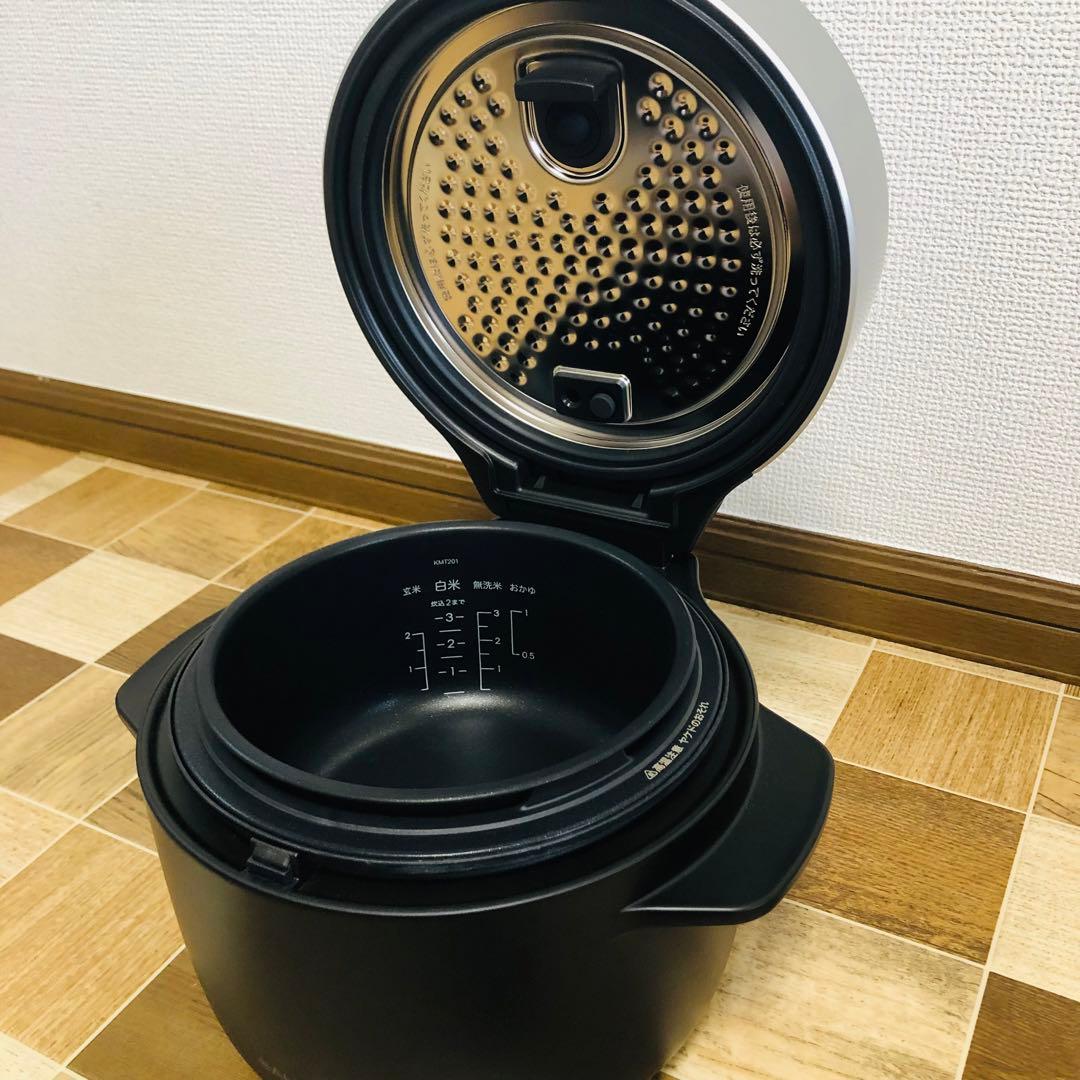 【新品・未使用】BALMUDA 炊飯器 3合炊き　K03A バルミューダ