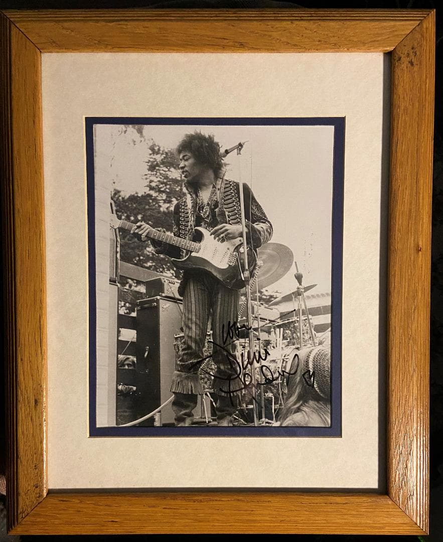 James Hendrix（ジミ・ヘンドリックス）直筆サイン