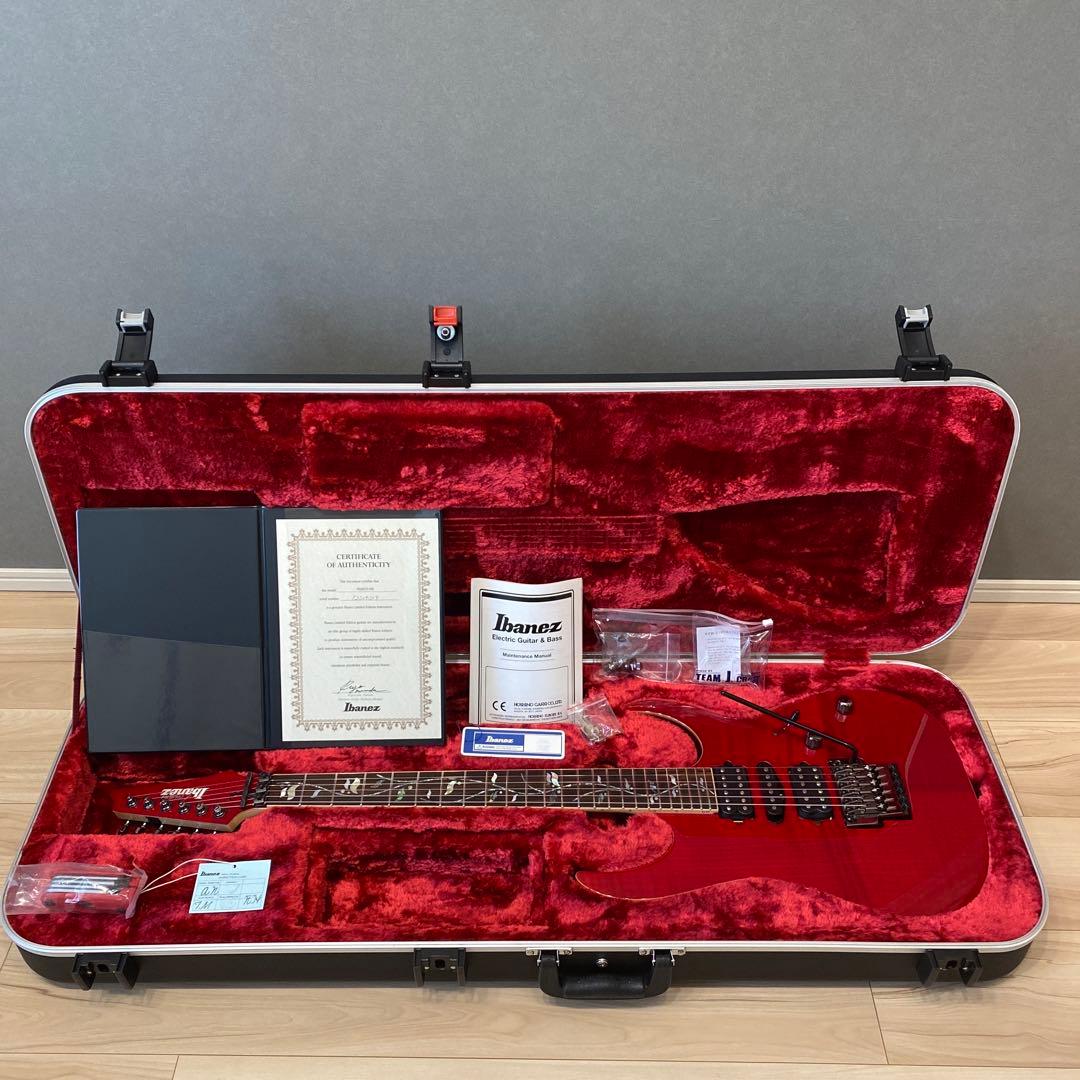 Ibanez j.custom RG8570-RS ハードケース付