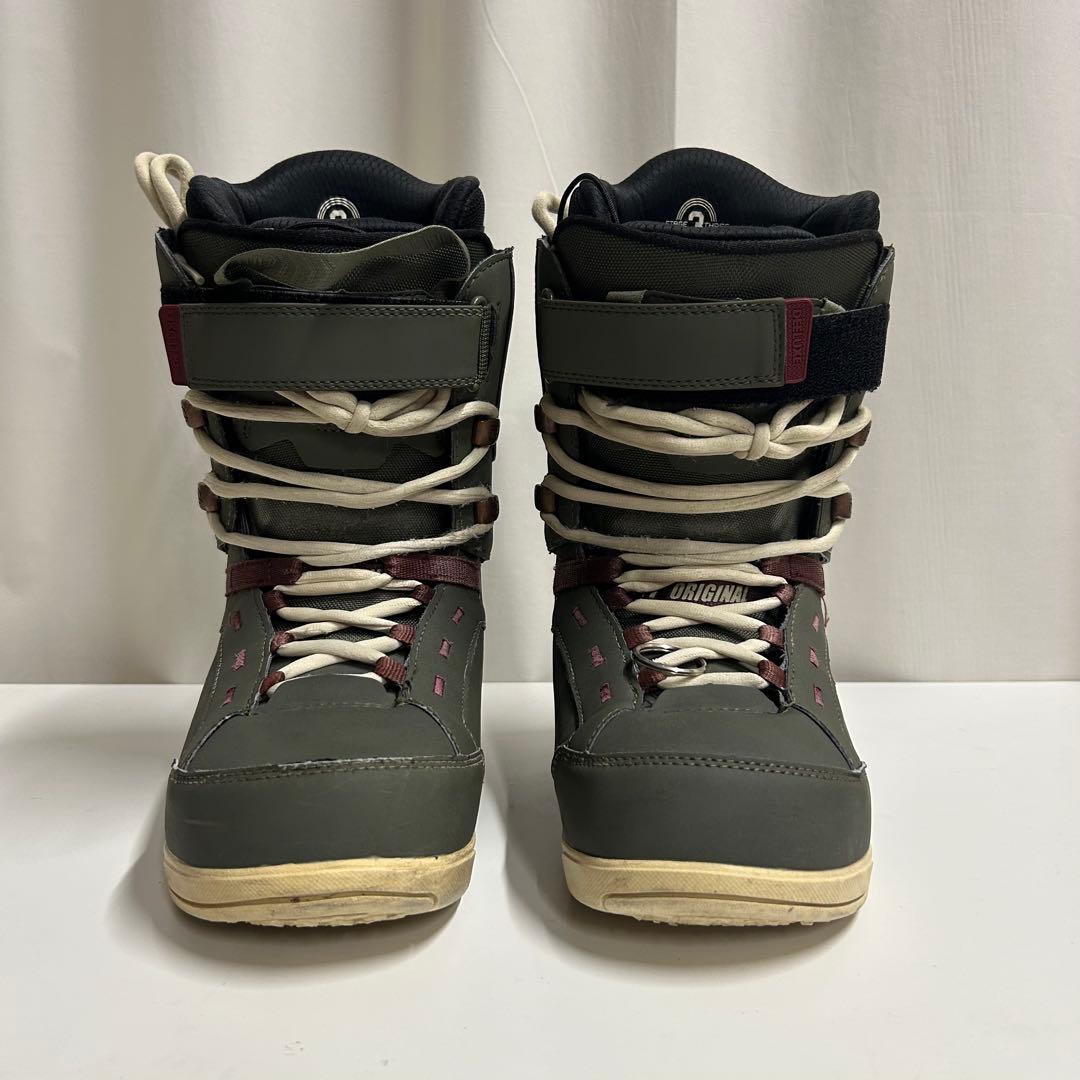 ディーラックス DEELUXE スノーボード ブーツ グレー 25.5cm