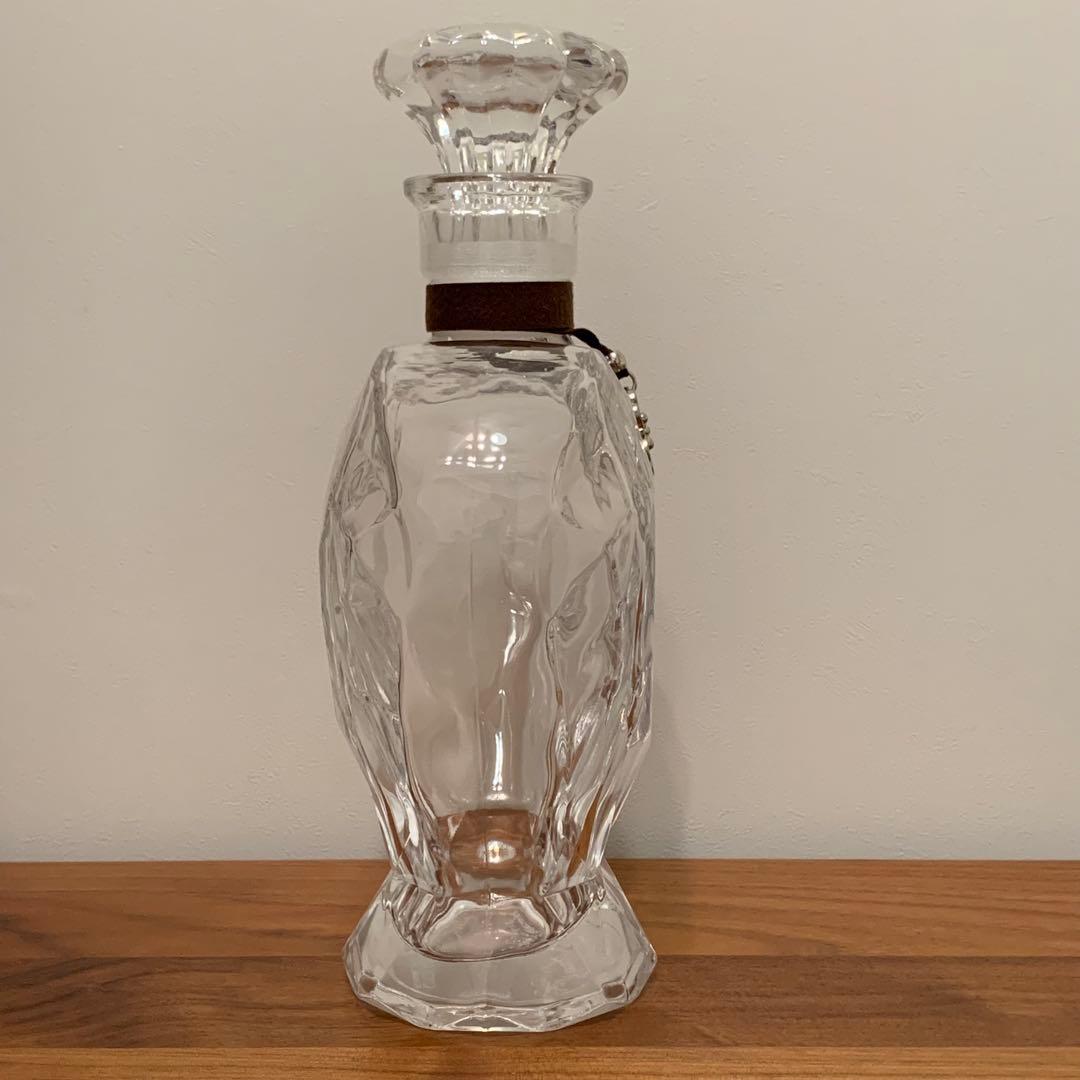 ⭐️シェイプハート⭐️クリスタル⭐️500mlサイズ⭐️送料無料⭐️空ボトル⭐️空瓶⭐️レア⭐️