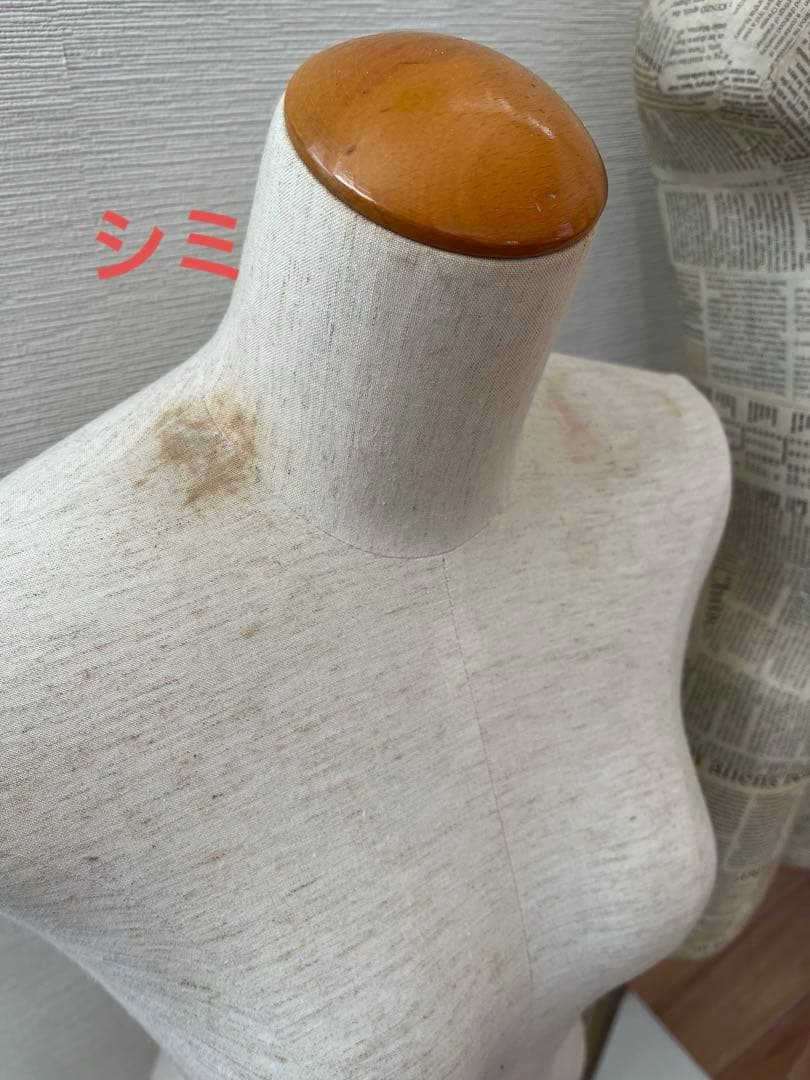 手渡し限定！　女性マネキン２体及ワイヤートルソー1体の3点セット