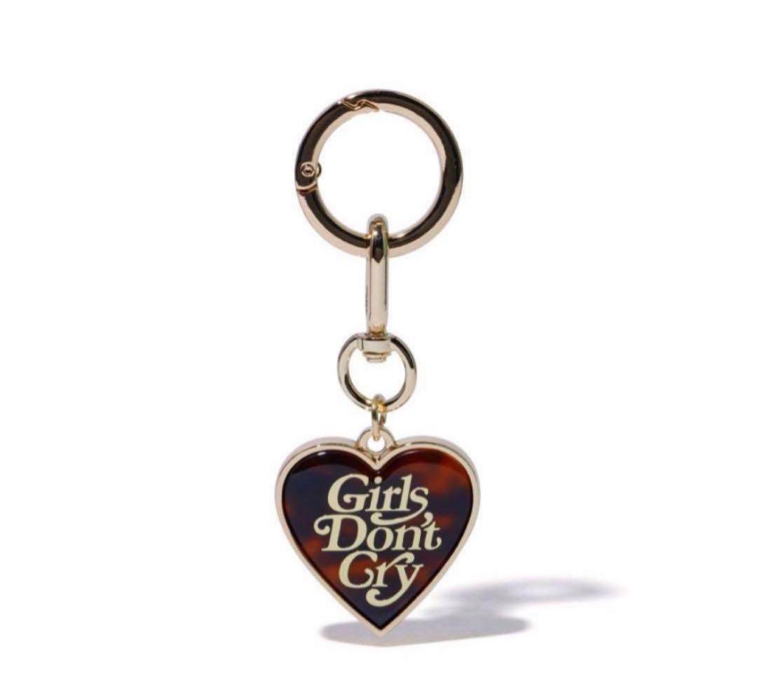 GIRLS DON'T CRY TORTOISESHELL KEYRING 新品