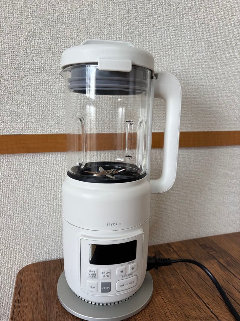 siroca ヒーター機能付きブレンダー おうちシェフ BLENDER