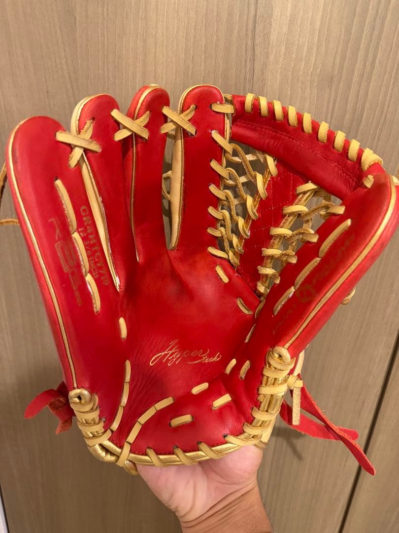 Rawlings 軟式グローブ A2000 レッド/ベージュ　左利き